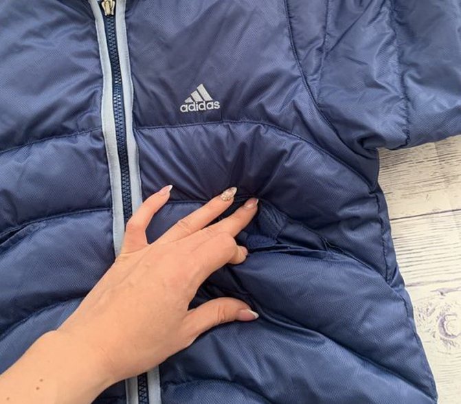 Как зашить дырку на куртке из болоньи?